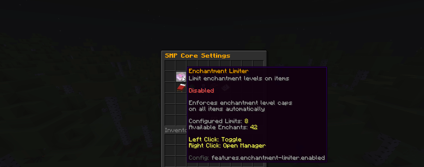 Enchantment Limiter demo